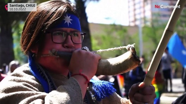 شاهد: اشتباكات بين الشرطة ومتظاهرين من السكان الأصليين في تشيلي