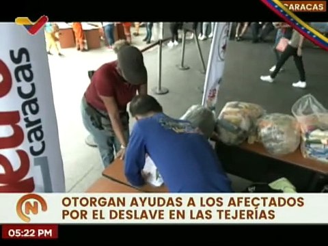 Sindicato del Metro de Caracas participa en centro de acopio en apoyo a las familias de Las Tejerías