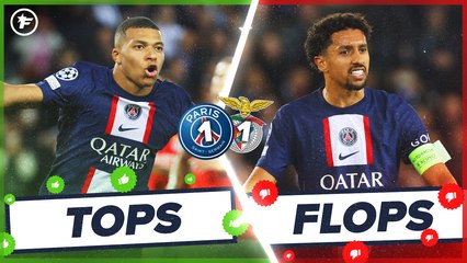 Les Tops et Flops de PSG-Benfica (1-1)