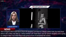Heidi Klum and daughter Leni, 18, dance and sing on set of lingerie shoot - 1breakingnews.com