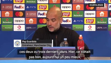 Groupe G - Guardiola : "Haaland n'a pas bien récupéré"