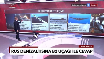 Rus Denizaltısına ABD'den B2 Cevabı! Hayalet Uçak Polonya'da Mı? - Ekrem Açıkel İle TGRT Ana Haber