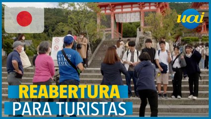 Japão reabre ao turismo após mais de dois anos fechado