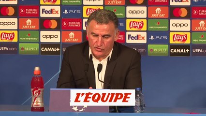 Galtier : « On est moins clinquants » - Foot - C1