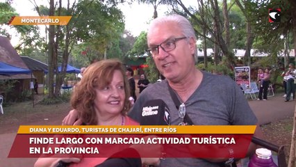 Finde largo con marcada actividad turística en la provincia
