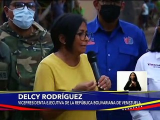 Vicepdta. Delcy Rodríguez: Hemos despejado de sedimento toda la vía principal de las Tejerías