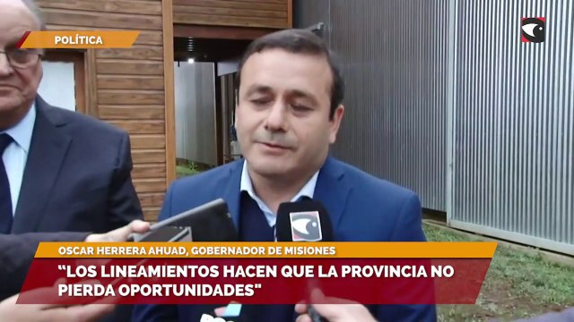 “Los lineamientos hacen que la provincia no pierda oportunidades