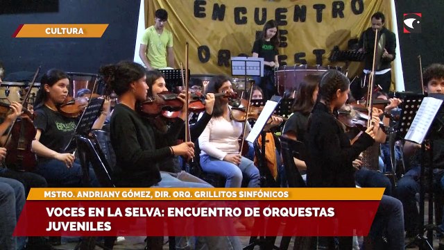 Voces en la Selva Encuentro de Orquestas Juveniles
