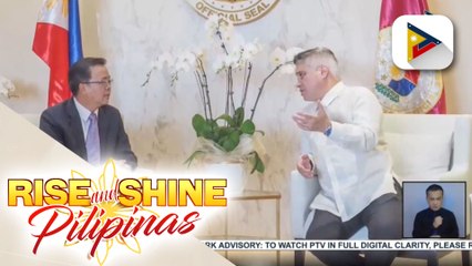 Pulong nina Chinese Amb. Huang Xilian at ilang Senador, naging mabunga