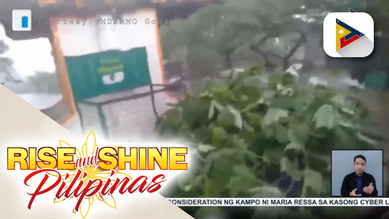 Cagayan, nakararanas ng matinding pag-ulan dahil sa bagyong Maymay