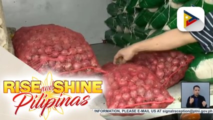 SRP sa pulang sibuyas, epektibo na ngayong araw