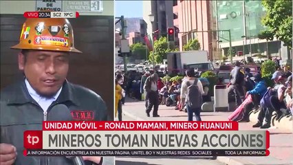 Mineros anuncian bloqueo de carreteras y marchas en La Paz en rechazo al Decreto Supremo 4783