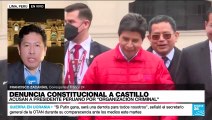 Informe desde Lima: denuncia constitucional contra Pedro Castillo por trama de corrupción