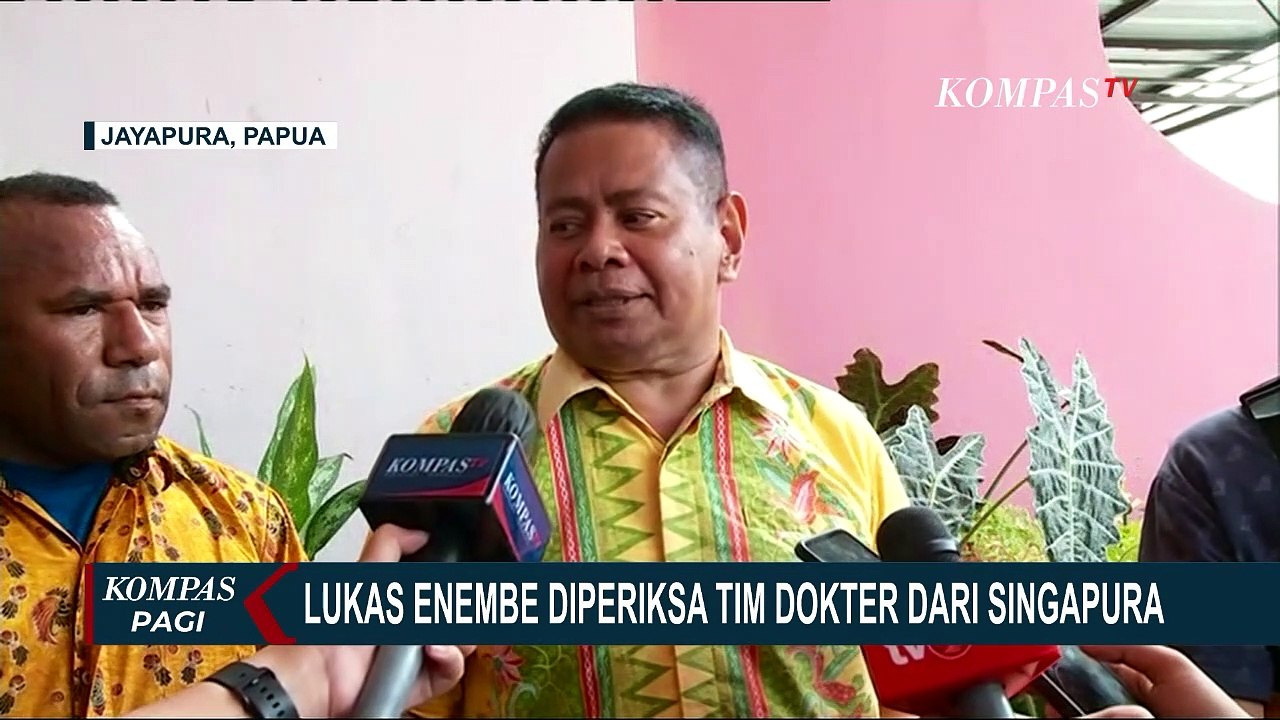 Tim Dokter Singapura Datang ke Papua Periksa Kesehatan Lukas Enembe