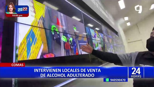 Comas: intervienen locales de venta de alcohol adulterado