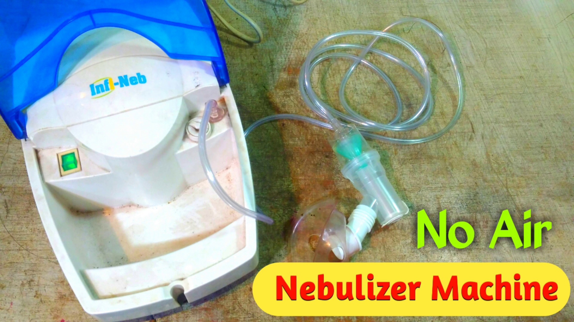 NO AIR Nebulizer Machine | portable Nebulizer | Nebulizer repair