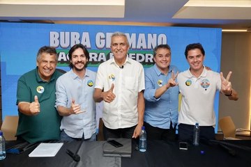 Buba Germano declara apoio a Pedro Cunha Lima e promete “duplicar as forças” no 2º turno