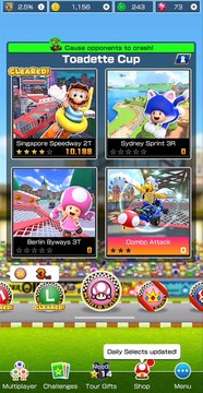 Mario Kart Tour: Anniversary Tour: Toadette Cup