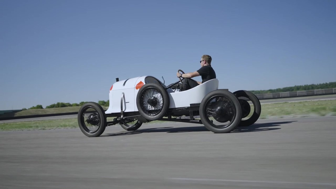 Austro-Daimler ADS R „Sascha“ feiert 100 Jahre Klassensieg bei der Targa Florio