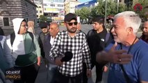 Usta gazeteci sokak röportajında isyan etti