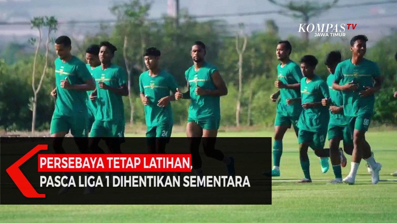 Persebaya Surabaya Tetap Latihan Pasca Liga 1 Dihentikan Sementara