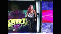 WWE Raw - Lita vs Molly Holly + Trish Inteference - 11.15.2004