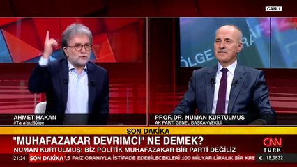 Ahmet Hakan Numan Kurtulmuş'tan izin alınca "Rahat oyna" dedi