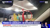 Pénurie de carburants: un dépanneur menacé après avoir essayé de remplir sa cuve de 600 litres