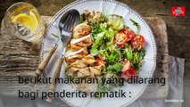 Gak mau rematik stop makan ini berlebihan