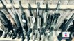 Gobierno Federal solicita apoyo a EU para rastrear armas decomisadas en México