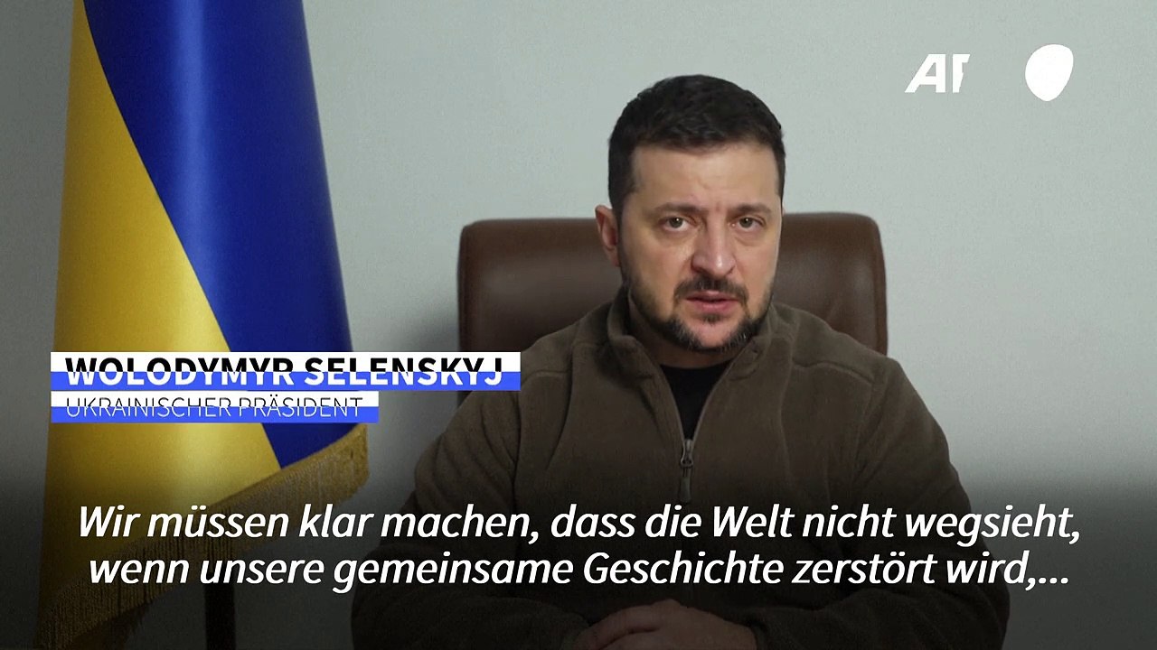 Selenskyj stellt Antrag für Aufnahme Odessas auf Welterbeliste