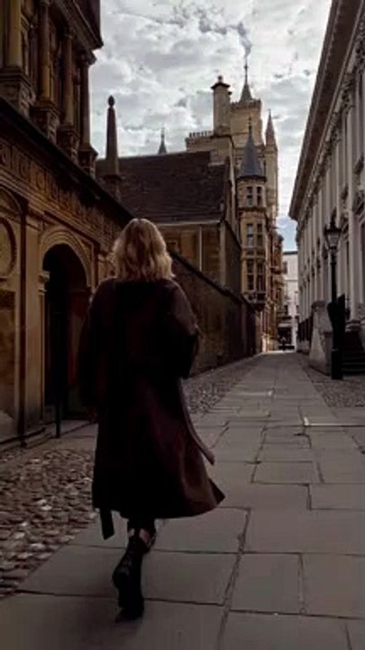 Walking around cambridge