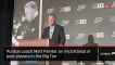 Purdue coach Matt Painter on importance of post players in the Big Ten