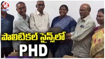 Congress MLA Seethakka Express Thankful To Professors On Completing PHD | V6 News