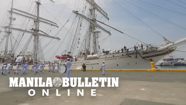 108 years old Norwegian ship arrived at the Manila Port
