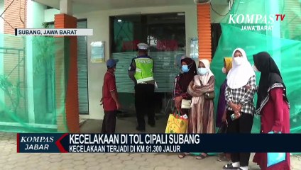 Minibus Tabrak Truk di Tol Cipali, 1 Orang Tewas di Lokasi