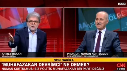 Ahmet Hakan, alt yazı için Numan Kurtulmuş'tan izin istedi