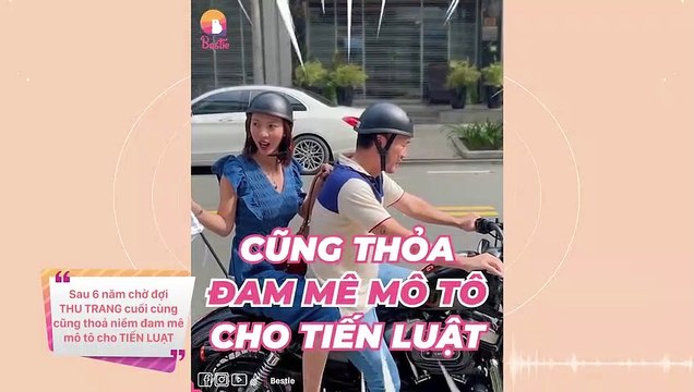 Sau nhiều năm năn nỉ Thu Trang, cuối cùng Tiến Luật cũng được mua siêu xe: Nóc nhà hơi bị quyền lực