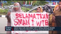 Unjuk Rasa Guru Dan Siswa Tuntut Kepala Sekolah Diganti