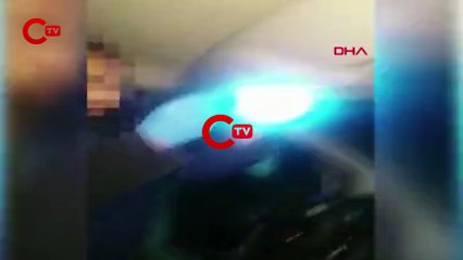 Otomobilin tavan lambasından 453 gram metamfetamin çıktı