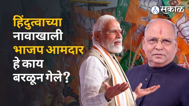 BJP MLA on Goddess | धर्माच्या नावाखाली हे भाजप आमदार काय बरळून गेले? | Banshidhar Bhagayt