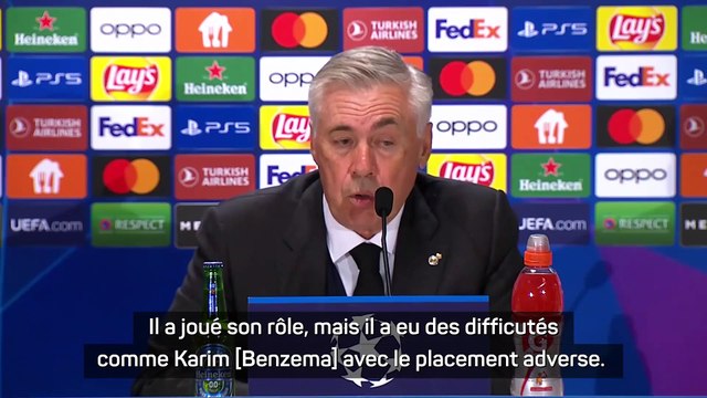 Ancelotti : Benzema et Hazard ont eu des difficultés