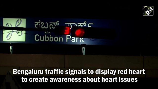 Bengaluru traffic signals to display red heart to create awareness about heart issues