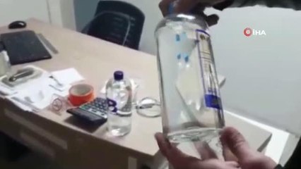 Kaçak alkol yapımında kullanılan 2 bin 620 litre etil alkol ele geçirildi