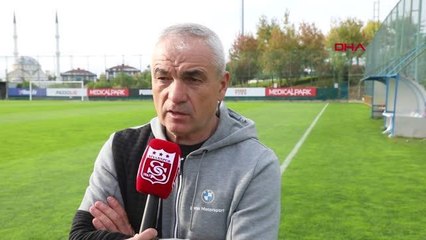 SPOR Rıza Çalımbay Amacımız Kosova'dan puan ya da puanlarla ayrılmak