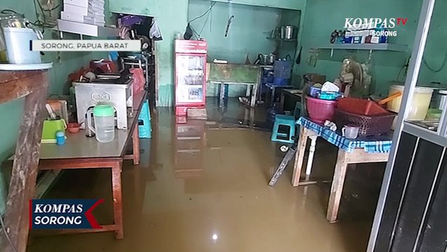 Ini Penyebab Banjir Masih Terjadi di Sorong Dengan Intensitas Hujan Sedang