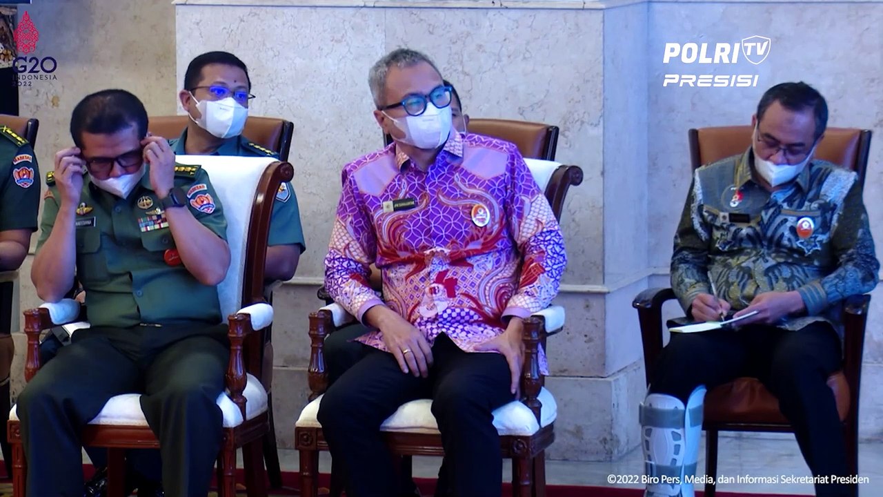 Presiden Jokowi Minta Lembaga Ketahanan Nasional Membuat Kajian terkait Mitigasi Krisis Energi, Pangan, dan Keuangan