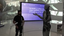 شاهد: متحف المستقبل في دبي يعين أول موظف آلي