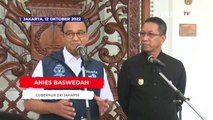 [Full] Pernyataan Anies dan Heru Pj Gubernur DKI Terpilih Usai Bertemu