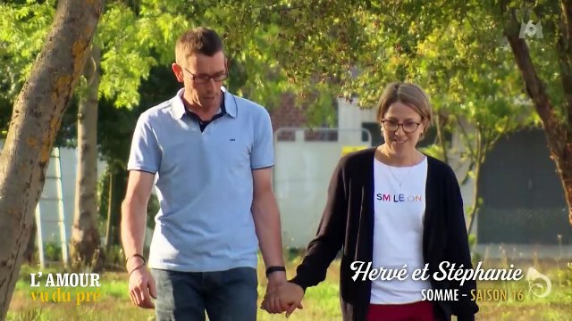 Hervé et Stéphanie de L'amour est dans le pré dans L'amour vu du pré , sur M6